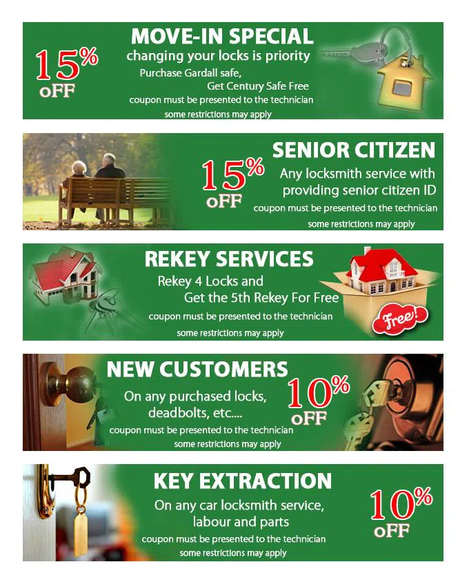 Brandon Locksmith Services Brandon, FL 813-280-8326 - coupon21-set-five